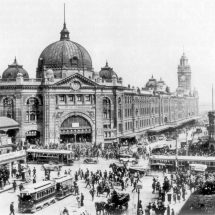 Swanston_and_Flinders_St_intersection_1927 Swanston_and_Flinders_St_intersection_1927